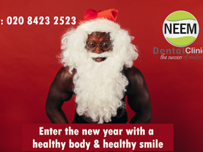 Enter the new year with a healthy body & healthy smile!